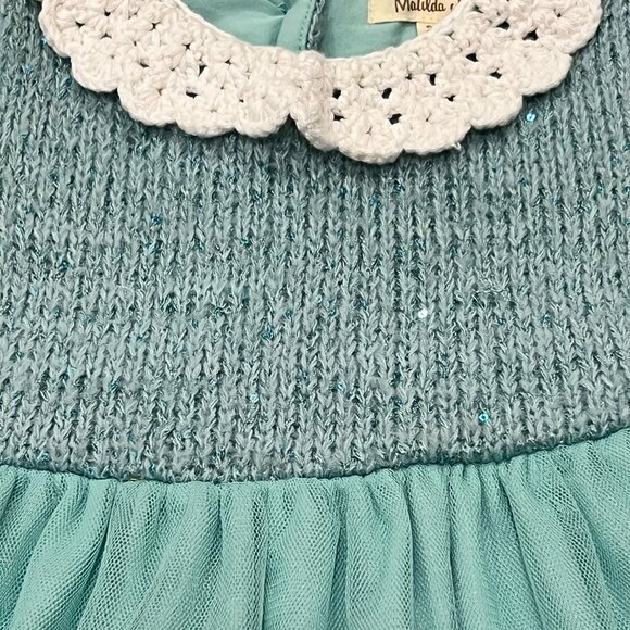 Matilda Jane Sparkle & Ruffle Dress, Mint Green, 18-24 mo - Picture 7 of 11